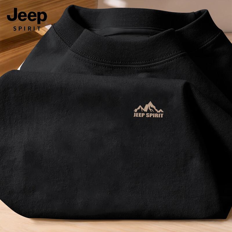 JEEP SPIRIT Men s Long Sleeve Cotton T-Shirt 2XL