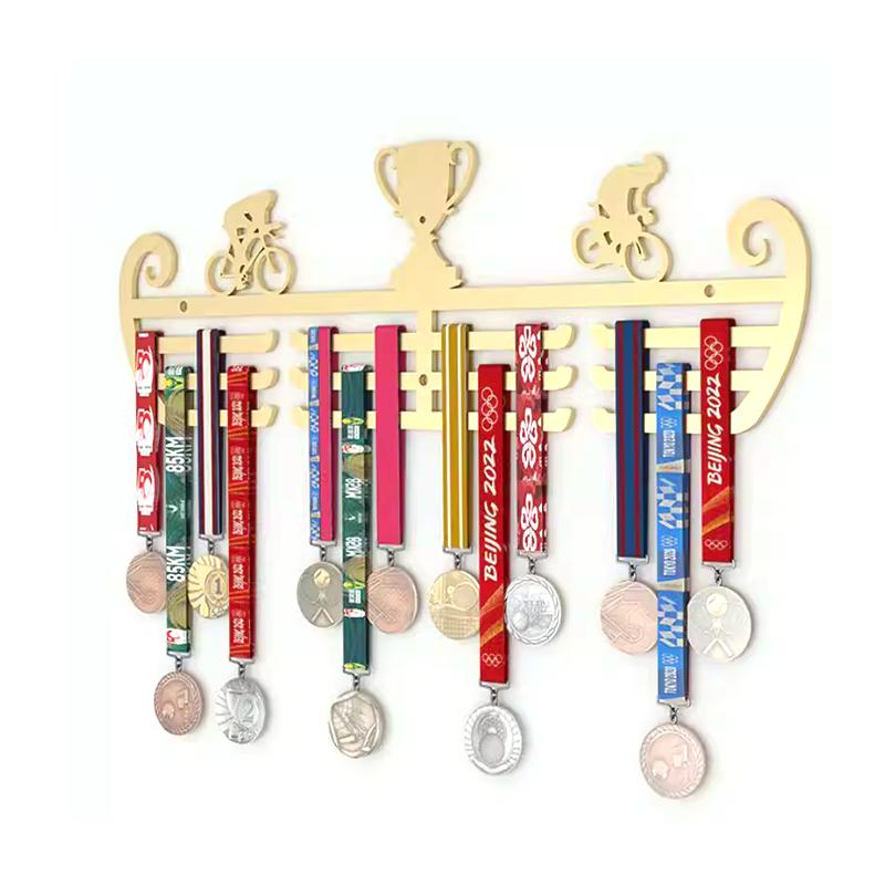 Medal Hanger Display Rack Wall Mounted Trophy Shelf Medals Display Hanger