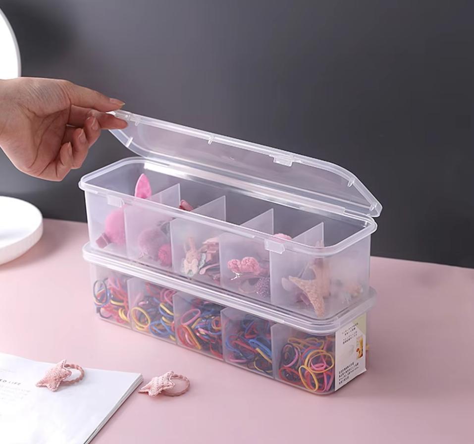Hair Accessories Storage Box Jewelry Organizer Box Multi-Functional Jewelry Hair Clip Headband Hair Card Storage Box