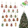 Diamond Painting Craft Diamond Painting Keychains Acrylic DIY Keychain Kit  Christmas Gift