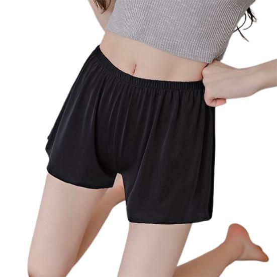 

Мягкие домашние шорты, дышащие, защитные для сна 3XL чёрный