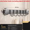 Heavy Duty Suction Cup Hook Set With Hooks For Bathroom Kitchen Wall Mountings