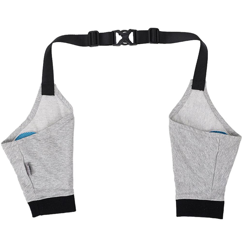 

Dog Elbow Pads Dog Recovery Sleeve Front Right Left Leg Elbow Wrap With Cotton Pad Pet Prevent Licking Wound Protector Recovery S сірий колір