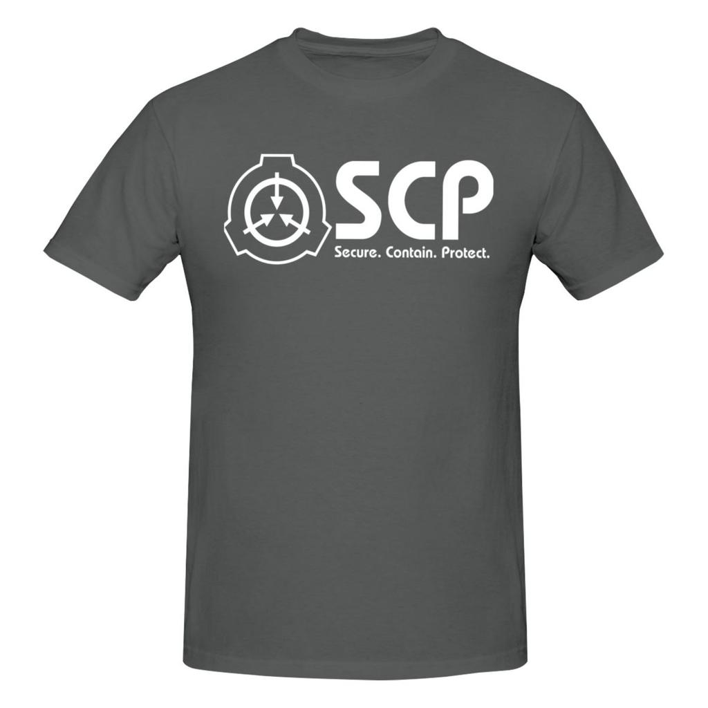 Unisex SCP Foundation Fun T Shirt Vintage Oneck Cotton Unisex Clothing