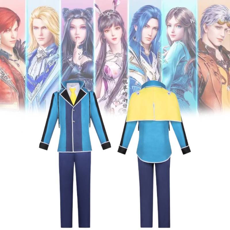 Soul Land Cosplay Uniform With Polyester Fabric For Anime Conventions