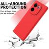 Real Liquid Silicone Case for VIVO IQOO Z9S Pro Soft Shockproof Bumper Protection Lens Cover Cases for VIVO T3 Pro