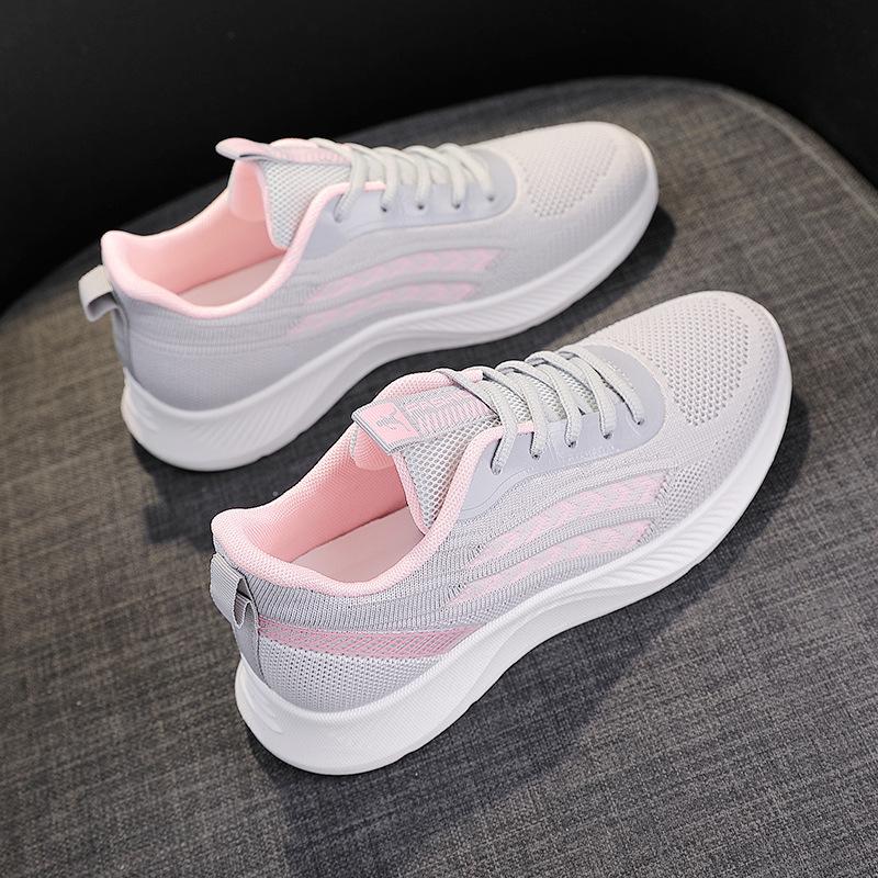 Women's Spring And Autumn New Casual Hiking Shoes Soft Soled Training Running Shoes Lightweight Mom Travel Shoes Women's Shoes