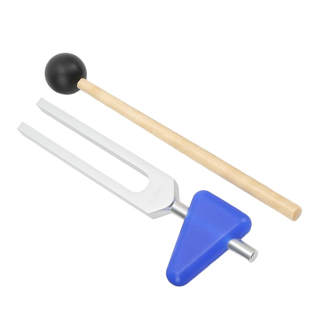 Yoga Tuning Accurate 528Hz Vibration Stress Relief Lightweight Portable Fork Tuning Fork Kit for Yoga Meditation 528Hz