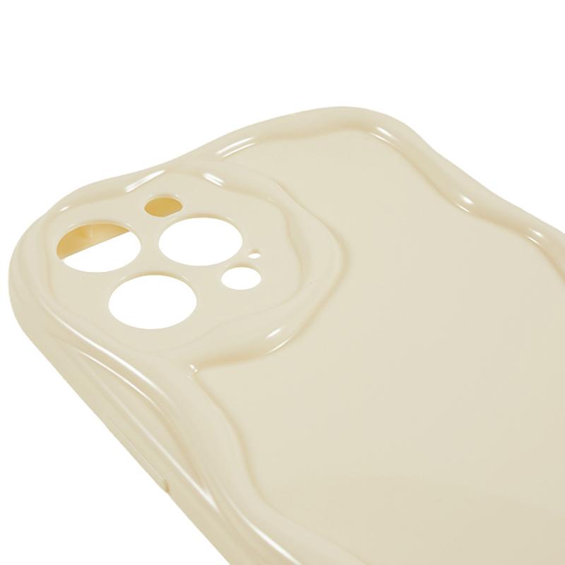 For iPhone 13 Wave Design Soft TPU Mobile Case Anti-drop Protective Cover