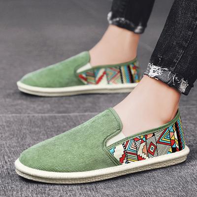 Fashion Lightweight Canvas Sneakers Summer Men Shoes Sneakers Men Fisherman Casual Walking Shoes Slip On Mens Loafers Zapatillas Hombres