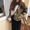 Plus Size Autumn Sweater Long Sleeve Women Tops&Tees O-Neck Knitting Pullover Patchwork Pullovers Elastic Fashion Loose