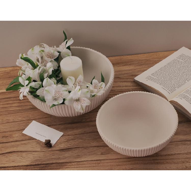 Striped Bowl Resin Moulds for Home Decoration, Resin Bowl SIlicone Moulds for Epoxy Resin, Candle Holder, Vanity Tray