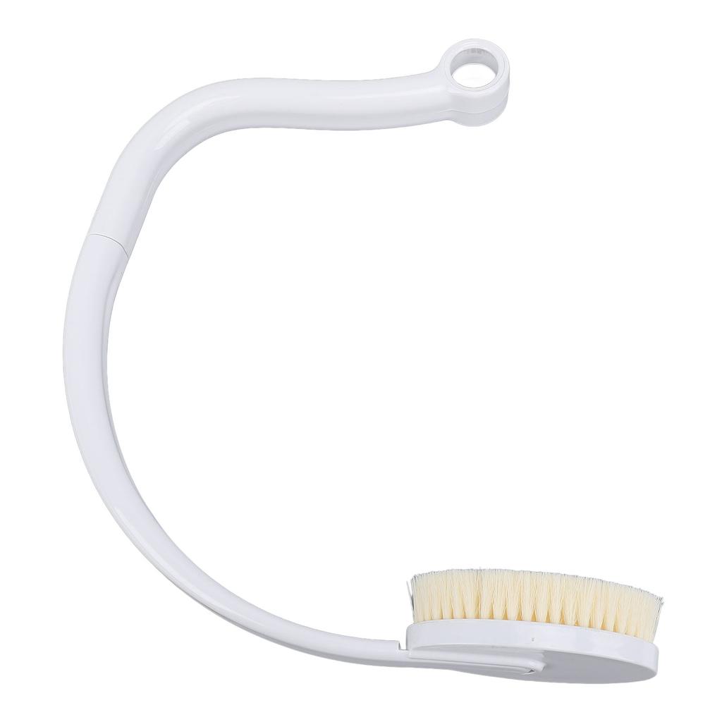 U Shape Bath Brush Detachable Long Handle Hangable Body U Shaped Scrubber for Limited Arm Movement