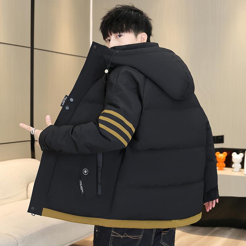 

High Quality Winter Men s Warm Hooded Cotton-Padded Jacket Streetwear Loose Thick Parka Windproof Down Coat Outdoor Top Clothing 190-4XL(90-100kg