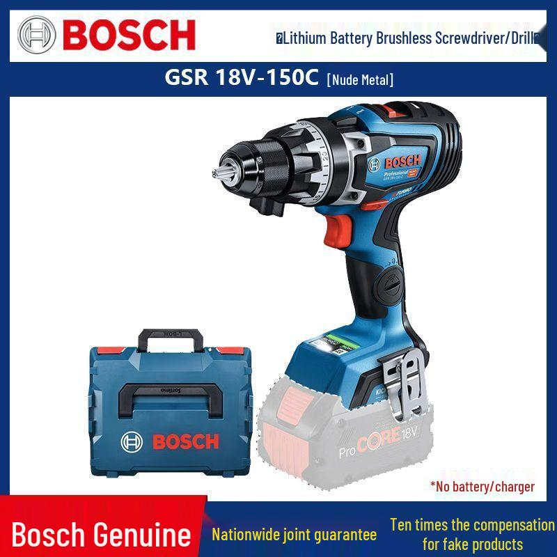 Bosch GSB18V-150C Brushless Impact Driver, Handheld Stepless Speed Drill