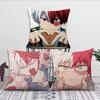 Anime M-Meine H-Heldenakademie Shoto Todoroki Kissenbezug Wohnzimmer Kopfteil Büro Schlafzimmer Kissen Sofa Nickerchen Kissenbezug