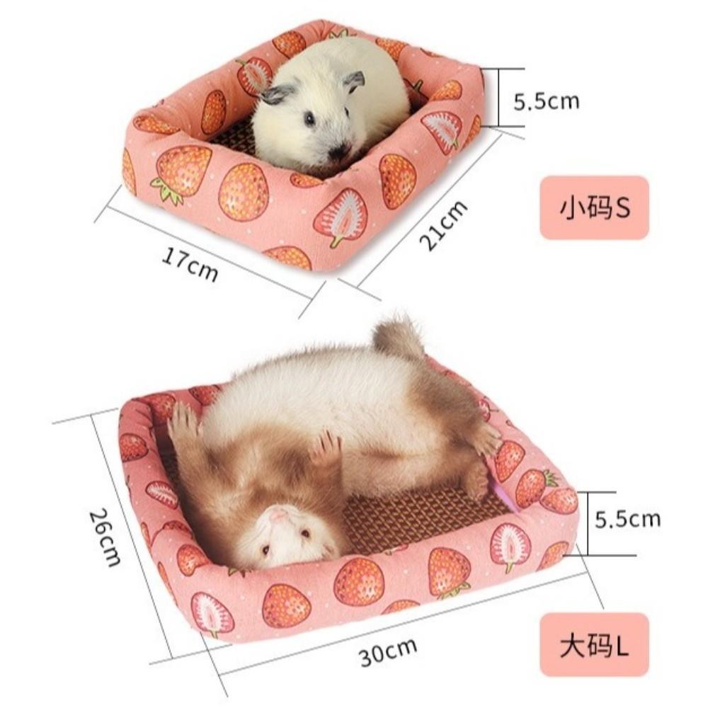 Canvas Hamster Sleeping Bed Washable Rodents Cushion New Hamster Nests  Pet Supplies