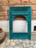 Hand Carved Floral Wooden Frame: Rajasthani Jharokha Wall Decor