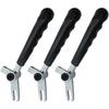3 Straight Hand Levers Black Color Handles,Compatible For Vevor Soft Serve Ice Cream Machines Parts