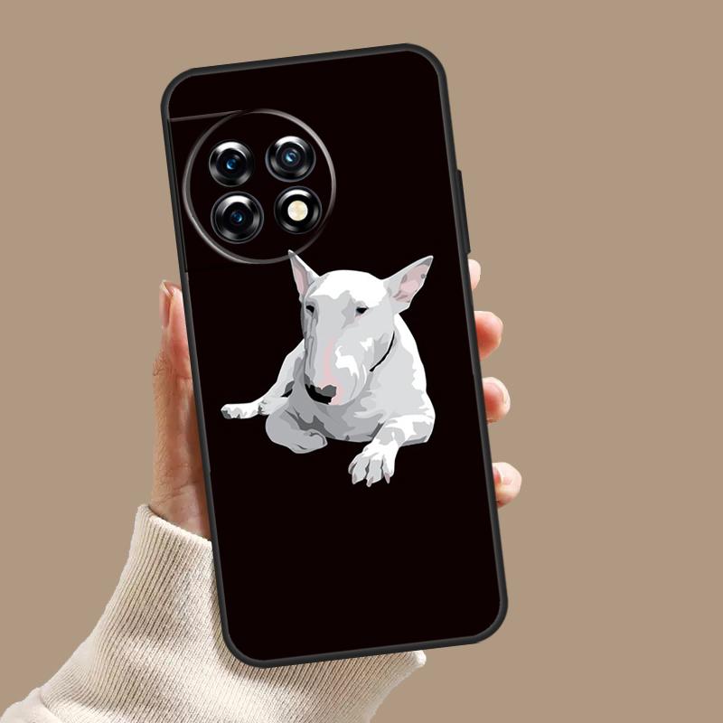 English Bull Terrier Dog Case For OnePlus Nord 5 CE 4 3 Lite N20 N30 OnePlus 15 13 12 11 8 9 10 Pro 12R 13T 13R Cover