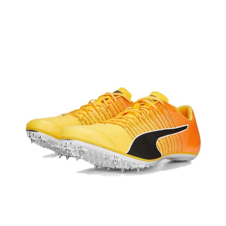 Puma Tokyo Brush 4 Comfortable Durable Breathable Low-Top Training Running Shoes Unisex Sneaker Yellow Black 376998-01