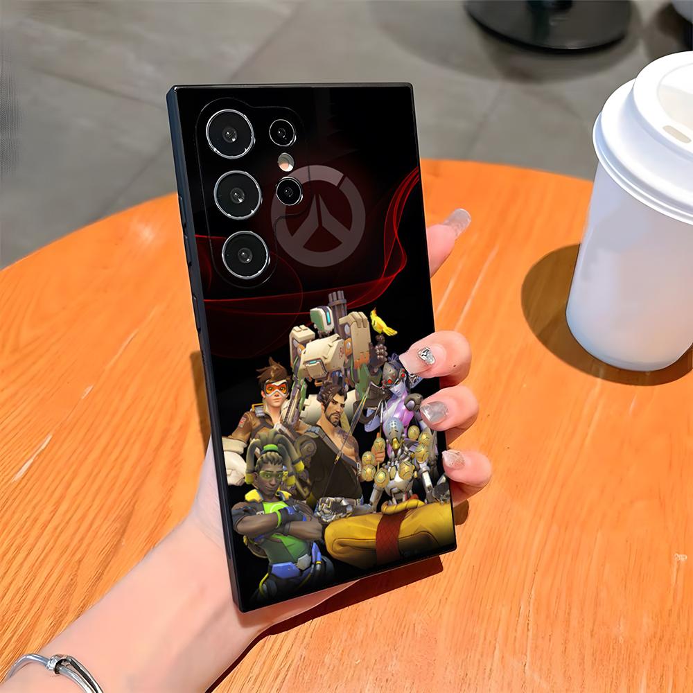 Game Overwatch Phone Case For Samsung S26 S25 Ultra S24 S23 Fe S22 S20 S21 Plus A54 A34 A53 A16 Back Cover