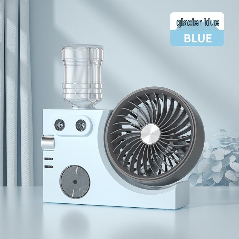 

Portable USB Rechargeable Silent Mini Fan - Handheld & Desktop Cooling 21.7*5.6*21.6 cm