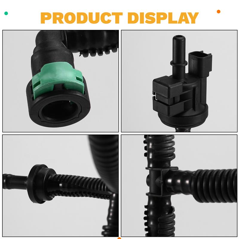 ABLZ-Fuel Vapor Separator Pipe Assembly Car Radiator Coolant Water Hose Carbon Canister Valve Hose