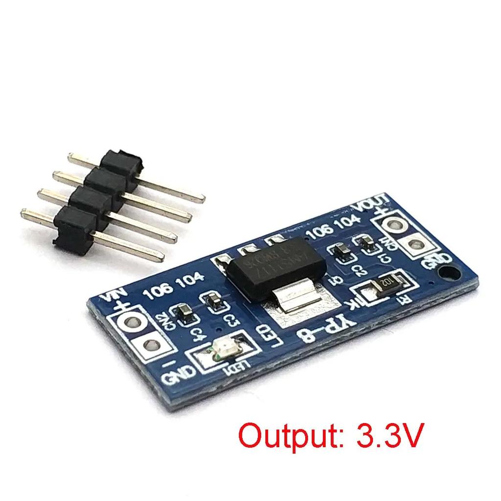 LM1117 AMS1117 4,5-7V Umwandlung 3,3V 5,0V 1,5V DC-DC Step-Down Netzteilmodul für Arduino Bluetooth Raspberry Pi