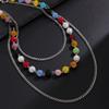 Jeans Chain Punk Belt Chain Gothic Pants Chain Goth Colorful Rhinestone Bead Waist Chain  Female