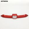 For Honda CR-V CRV 2017-   Carbon Fiber Front Bumper Center Grille Racing Grill Molding Trim Accessories Car Styling