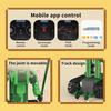 441Pcs Remote Control 5-In-1 Transforming Robot Building Blocks Set Desktop Ornament Model Assembly Toy Kids Birthday Gift