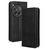 For OnePlus Ace 3 5G/12R 5G Retro Leather Case Magnetic Closing Phone Wallet Cover