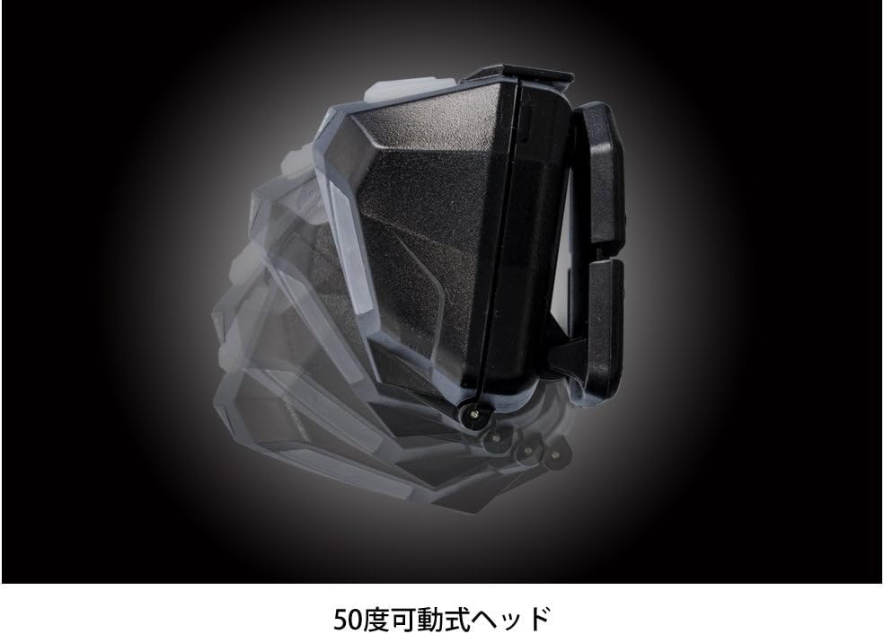 GENTOS LED AAA Battery 230 with ComBreaker and Sensor Switch Headlight, Operated, Lumens, Non-Contact