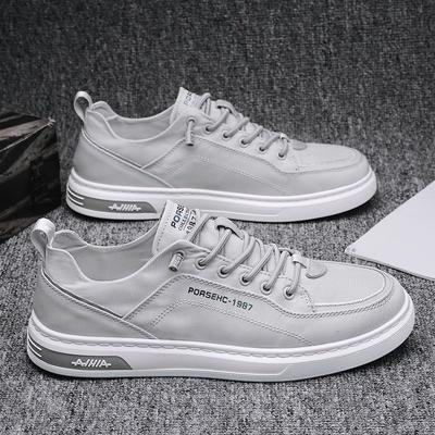 Men's Shoes Summer Breathable Canvas Shoes Male Students All Match Small White Shoes Thick Soled Sports Board Shoes Fashion Shoes