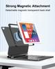 Magische Toetsenbordhoes voor iPad 10.2 9e 8e 7e Generatie Cover Toetsenbord voor Air 3 Pro 10.5 Magnetische Hoes Folio Cantilever Stand