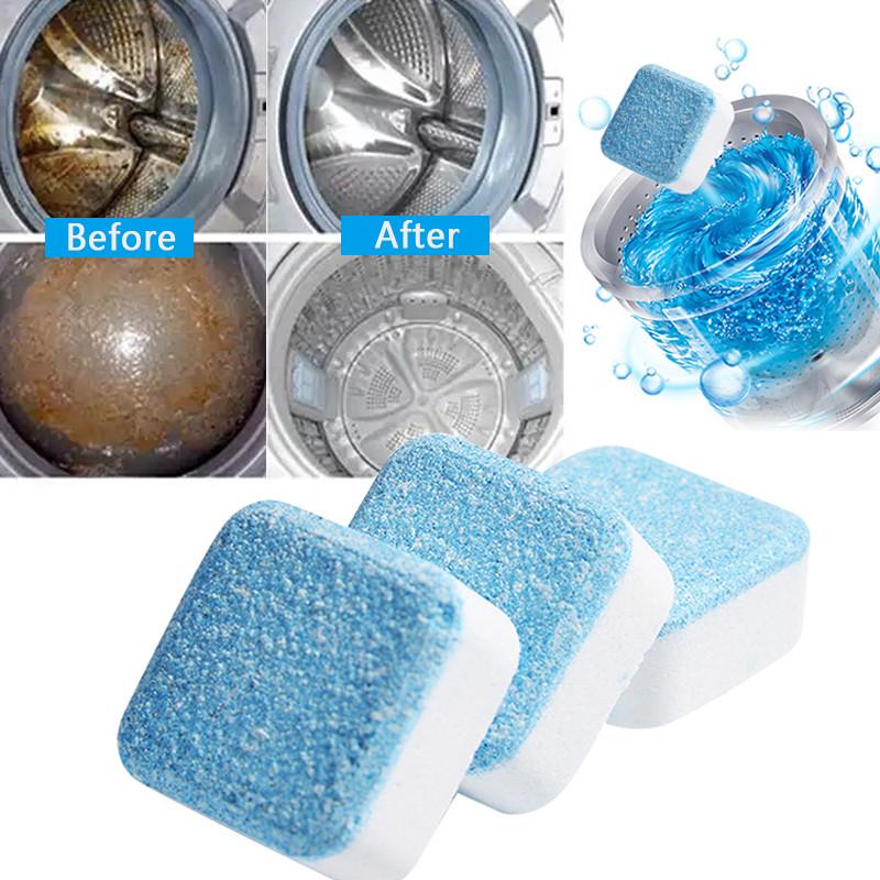 Effervescent Washing Machine Cleaner Tablets for Deep Cleaning and Deodorizing