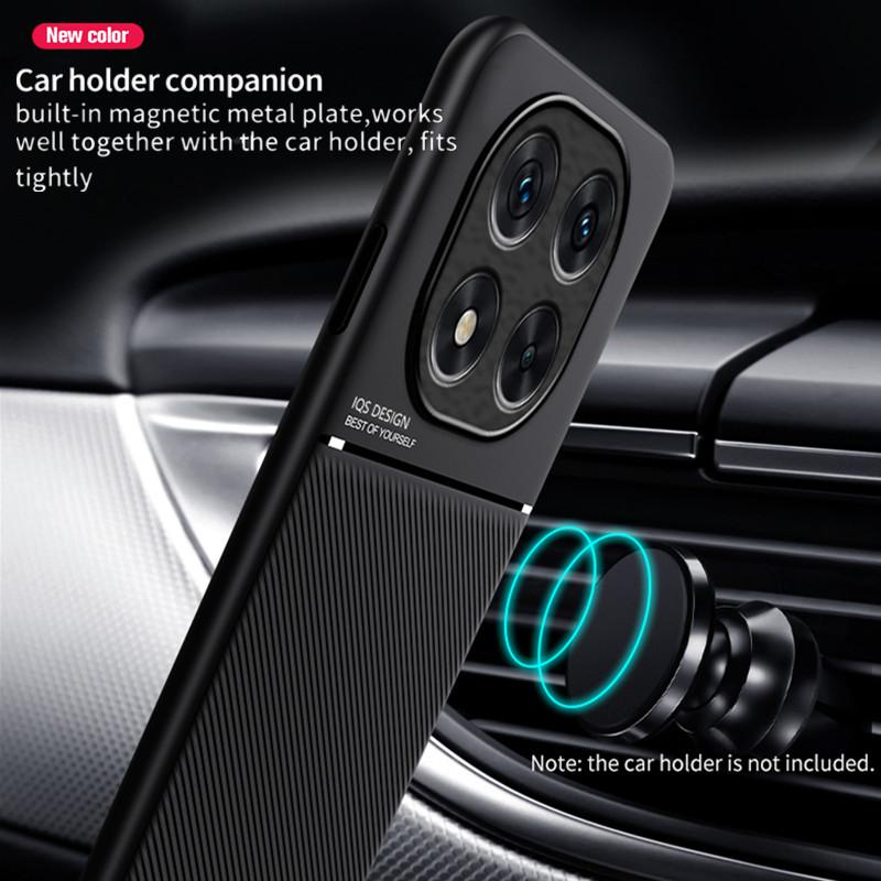 UltraThin Leather Magnetic Case For Xiaomi Redmi Note 14 13 12 11 10 9 Pro Plus Redmi Note 12S 11S 10S Matte Texture Phone Cover