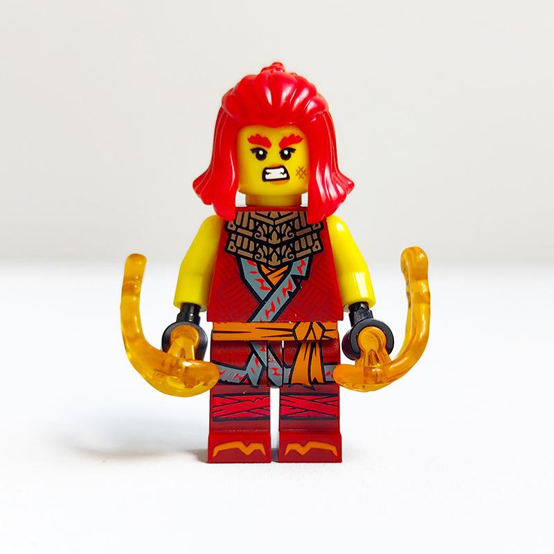 New Rare Ninja Building Blocks Phantom Villain Ninja Role Humanoid Doll Mini Character Toy Birthday Gift Funny Party