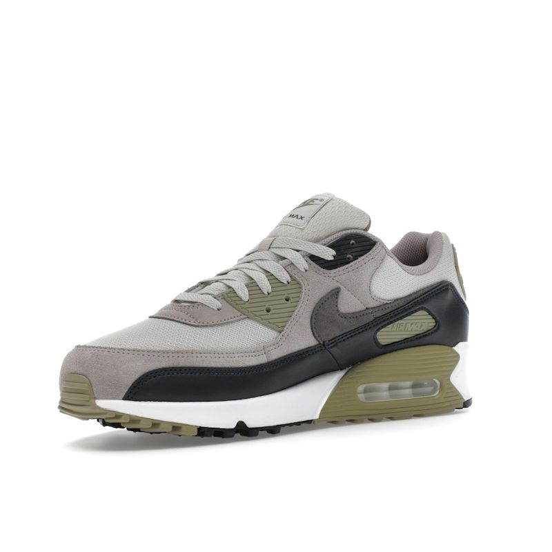 Nike Air Max 90 Neutral Olive Men Sneakers Grey Light-Bone College-Grey DM0029-011