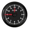 Lzcxszzm 0-12 Hour Meter 2" 52mm Watch Gauge with Red Backlit Instrument Show Clock