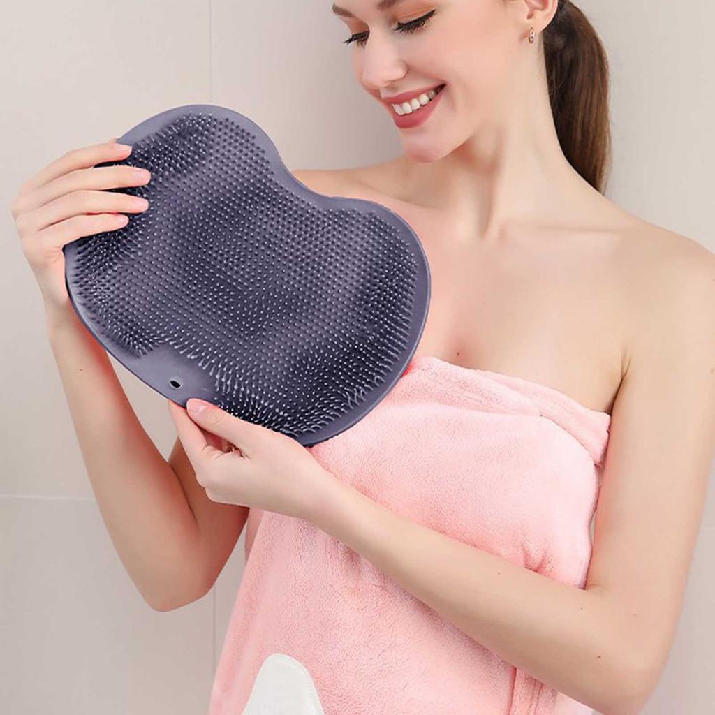 - Shower Foot Massager - Exfoliating Pads To Promote Blood Circulation, Bathroom Accessories