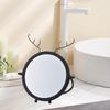 Desk 60° Rotation Mirror Single Sided Simple Round Decoration Modern Desktop Makeup for