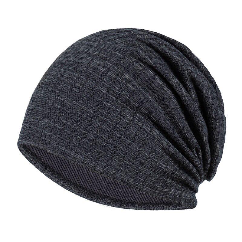 Unisex Men Women Solid Color Beanies Hedging Cap Knit Knitted Cotton  Fabric Oversize Hip-hop Caps Bonnet Hat
