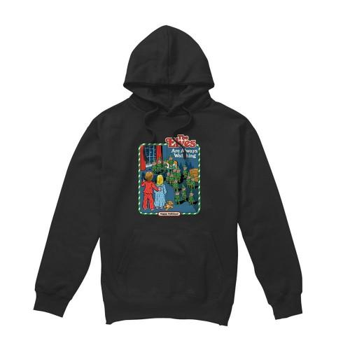 Steven Rhodes Unisex Adult The Elves Are Always Watching Hoodie