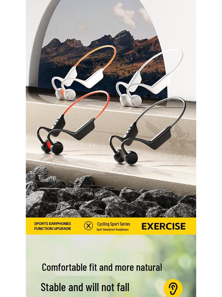 X1 Bluetooth Sports Earphones: In-Ear, Waterproof, Ear-Hook Design, Long Battery Life, Enhanced Bass.