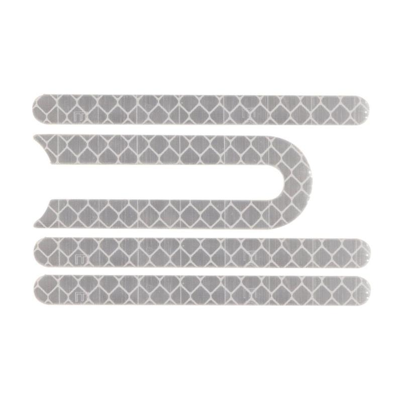 Waterproofed Side Guard With Reflective Electric Scooters Night Warning Stickers for Night Cycling and Daily Commutes