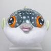Sanei Boeki SLSTYLE Mochimochi Serie Mochimochi Kugelfisch (S) B12 x T17 x H10cm Plüschtier
