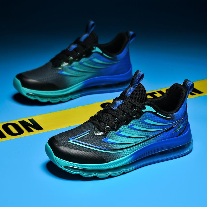 2025 full palm air cushion running shoes men's foreign trade large size sports ultra-light shock absorption lightweight men's shoes youth sports st