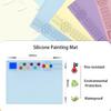Washable Silicone Art Mat for Kids - Reusable DIY Doodle & Painting Palette